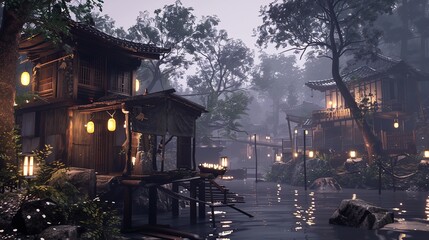 Fototapeta premium Highly Detailed Realistic Lighting in 8K Resolution