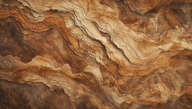 An earthy blend of terracotta hues and deep shadow, providing an elegant desertlike texture