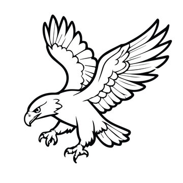 recommend clip art: falcon VECTOR DESIGN ICON ILLUSTRATION 