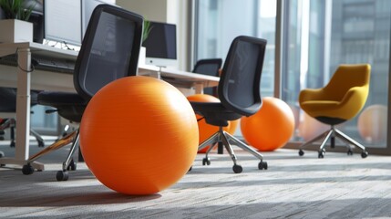 Ergonomic Chairs: Balance ball chairs
