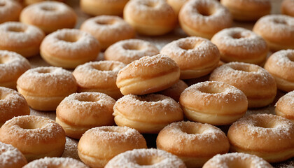 mini donuts with cinnamon sugar