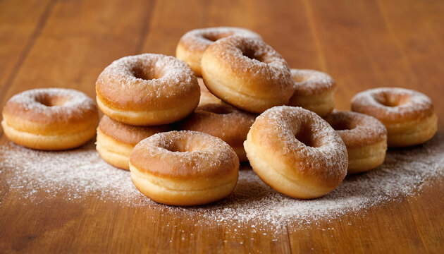 mini donuts with cinnamon sugar
