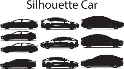 Car    Artistic Blends   Darkened Silhouette Illustrations