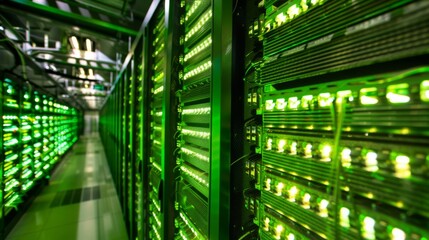 Green Computing: Implement server virtualization to reduce the number of physical servers needed