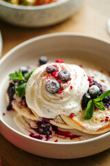 Photography in a cafe, bistro
