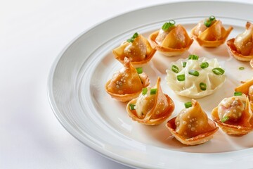 Ahi Tuna Pot Stickers: Umami Flavors of Sherry and Soy Sauce