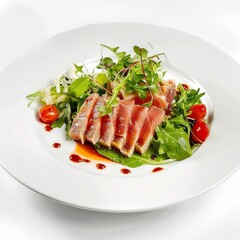 Tasty Ahi Tuna with Homemade Soy Ginger Sauce
