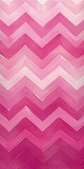 Modern abstract wallpaper with zigzag gradient pattern from dusty pink to hot pink