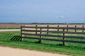 Rustic Fence and Farmland