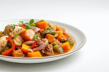 Tempting African Stew with Chicken and Rich Peanut Butter