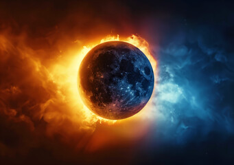 A solar eclipse occurs when the moon passes between the sun and Earth, blocking the suns light and casting a shadow on Earth. This phenomenon creates a stunning visual display of the sun.