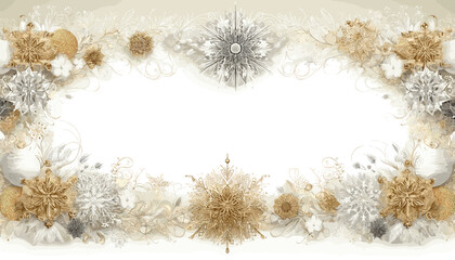 Lovely Christmas image concept. Vector illustration.