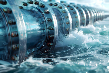 Harnessing the Tidal Power:Transforming the Ocean's Rhythmic Flows into Renewable Electricity