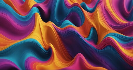 dynamic colorful vibrant wave colorful background