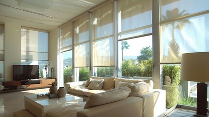 Lighting and Environment: Window treatments for natural light control
