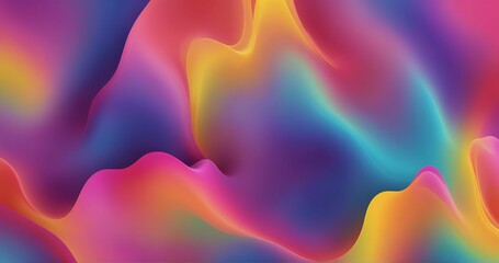 Gradient colorful abstract  background