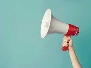 Make your voice heard with our new megaphone! Whether you're