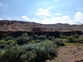 beautiful view of the mountains
