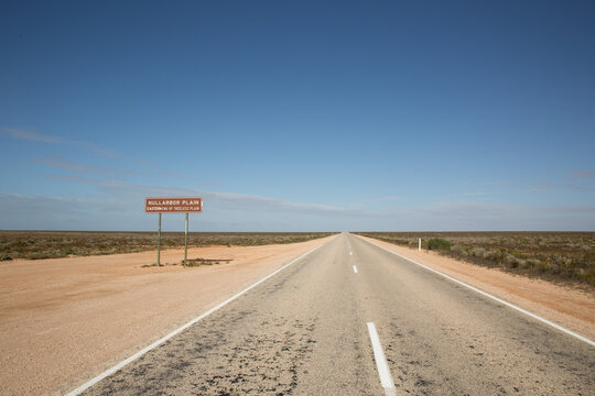Nullarbor Plain signpost