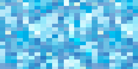 青い幾何学模様の背景　アブストラクト背景イラスト