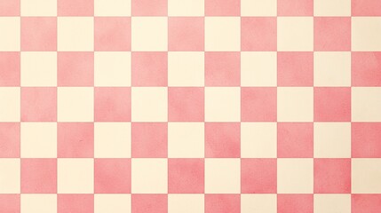 四角のチェック柄テクスチャー、ピンク3