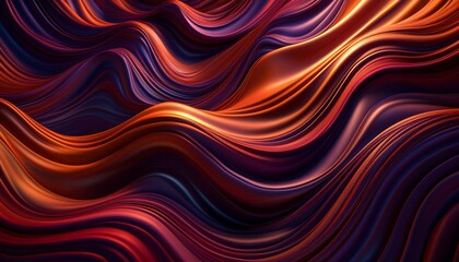 A warm gradient that captures the colors of a tropical sunset, shifting from a fiery red