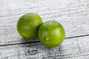 Natural irganic sour ripe lime