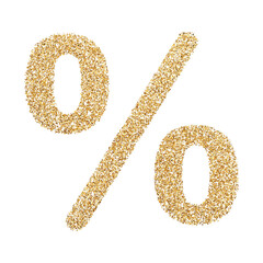 Percent Symbol 3D Icon