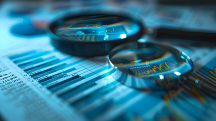 Photo realistic as Quantitative Analyst Modeling Financial Scenarios concept as A quantitative analyst models financial scenarios to forecast business outcomes and inform budgeting