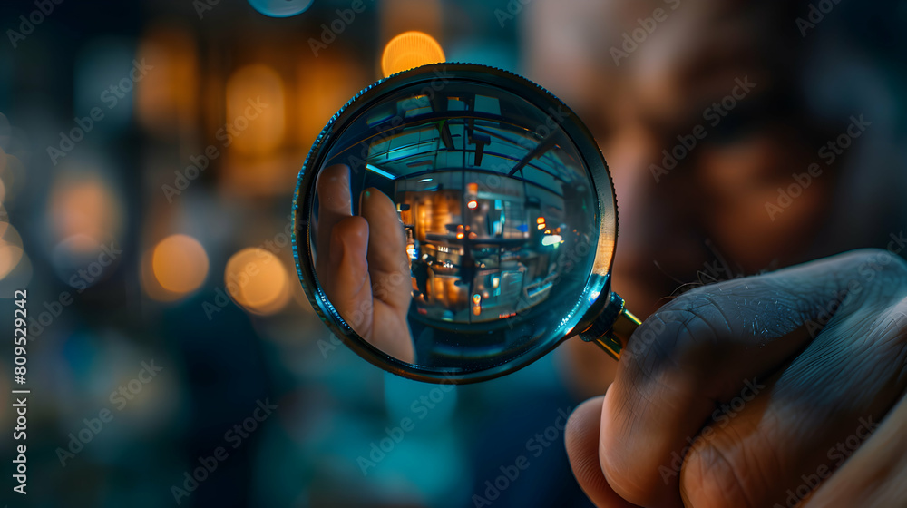 Poster photo realistic as seo expert enhancing website visibility concept as an seo expert enhances a compa