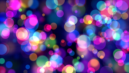 Spots Bokeh Color Abstract Background