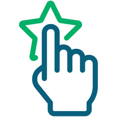 Hand Click Colored Icon Pack