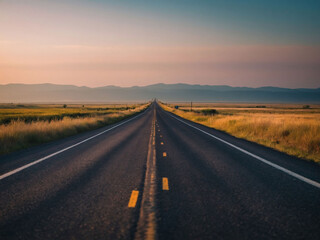 Endless Stretch, The Long Straight Road Ahead