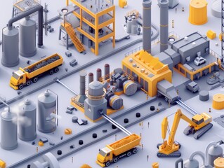 Data-driven animations demonstrating the lifecycle of a product from raw material extraction to disposal. 