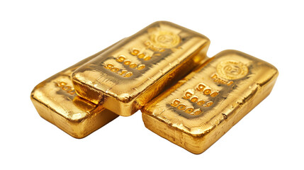 gold bars cut out