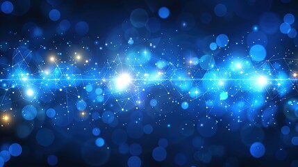 Futuristic high-definition digital fusion, clever integration of artificial intelligence, machine learning, and big data elements in a high-tech style, science, artificial intelligence technology, inn