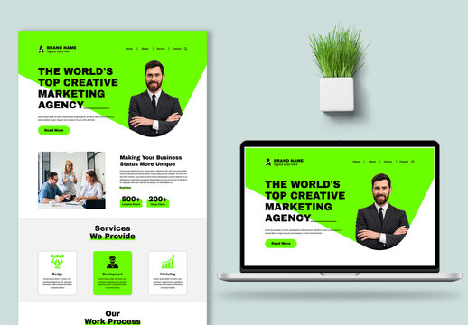 Marketing Agency Landing Page