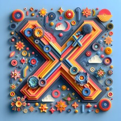 electronic circuit board with components