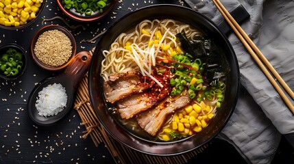 Experience the Captivating Allure of Japanese Noodles through a Tempting Photo