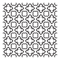 Islamic Geometric Outline Pattern