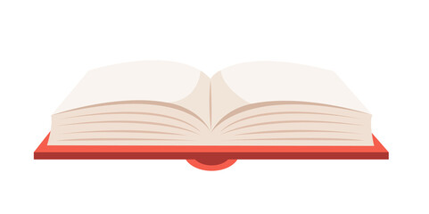 open book isolated