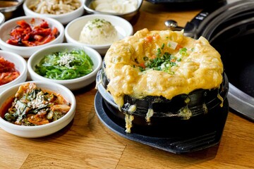 Korean Barbecue and Side Dishes, Jeju Island, South Korea