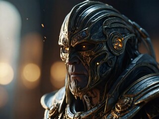 Obraz premium Light Lord Generative AI