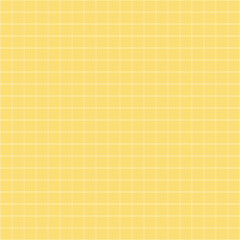 Seamless pattern yellow background to a cell, a diary, a school notebook, a background for notes or a fabric pattern
