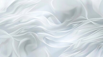 Obraz premium White abstract background with smooth lines. illustration for your design