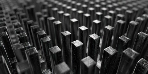 Elegance in Antiquity: A Close Up of an Old Typewriter Keyboard - obrazy, fototapety, plakaty