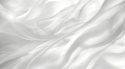 Obraz premium White abstract background with smooth lines. illustration for your design