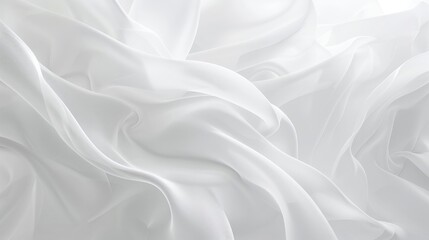 Obraz premium White abstract background with smooth lines. illustration for your design