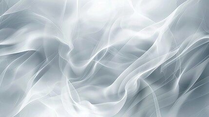 Obraz premium White abstract background with smooth lines. illustration for your design