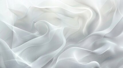 Obraz premium White abstract background with smooth lines. illustration for your design